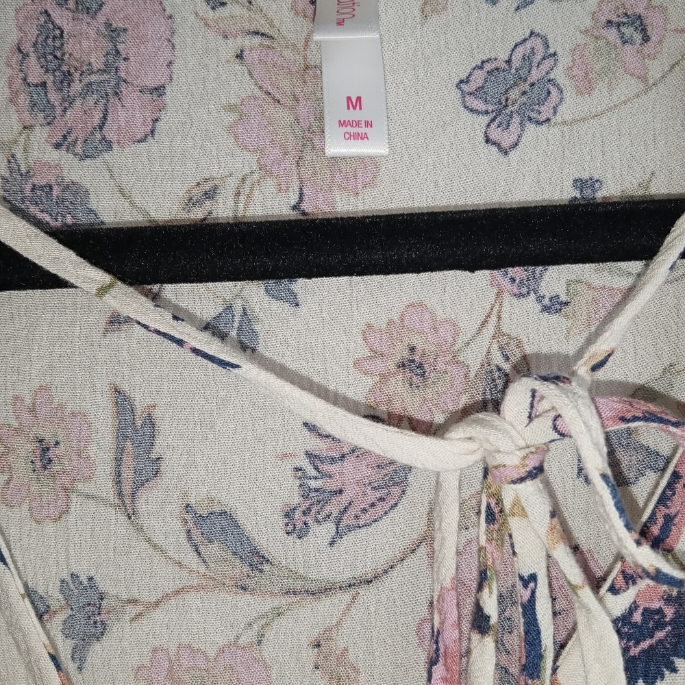 Xhiliration floral shabby chic, boho dress - Picture 6 of 10